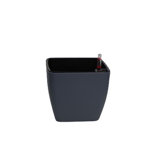 Vaso da Fiori Minimalista Quadrato Autoirrigante in PP, Robusto e Durevole, <span class=keywords><strong>di</strong></span> Grande Calibro, per Giardino e Casa - Product Image 5