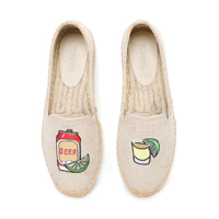 Espadrilles décontractées pour femmes, mocassins personnalisables avec logo, respirantes, légères, à enfiler, plates, pour l'été et le printemps