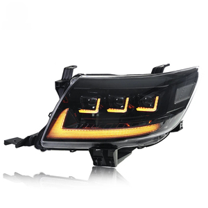 Faros Delanteros LED de Repuesto para Automóviles con Luz de Circulación Diurna, Compatibles con Toyota Hilux Vigo 2012-2014 - Product Image 1