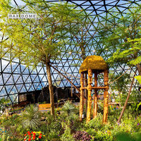 Dôme géodésique en verre RAXDOME 20M pour jardin botanique et serre événementielle