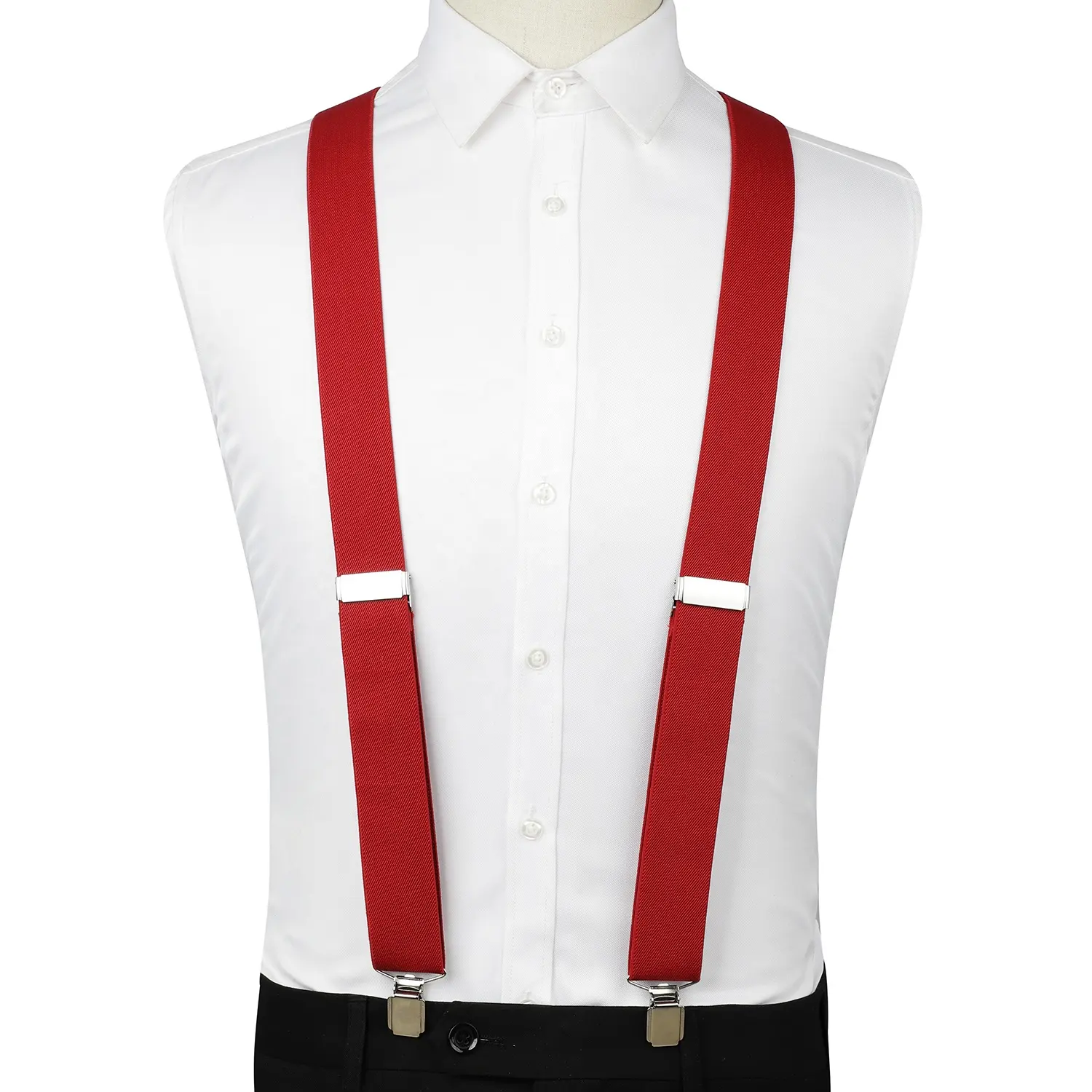 Suspenders for Men Adjustable Size Elastic Y Shape Women Mens Suspenders Heavy Duty Clips