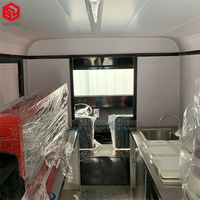Custom Ijs Winkelwagen Fast Food Van Taco Truck Halal Mobiele Crêpe Koffie Karren Te Koop Elektrische Grill Bbq Eten truck
