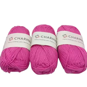 Handknitting filato 100% di filati di cotone crochet filato