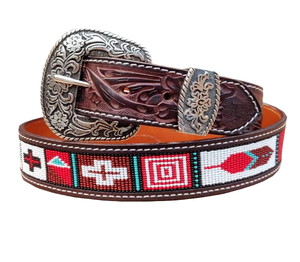 Cinturón de Cuero Genuino de Vaca SIDDIQUI HOSINEX para Hombre, Calidad Premium, Estilo Clásico Casual, Hebilla de Acero, Longitud Ajustable, Ecológico - Product Image 1