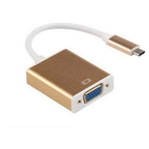<b>Usb</b> Type <b>C</b> To Vga Adapter Aluminum Alloy <b>Plug</b> In For Laptop - Product Image 2