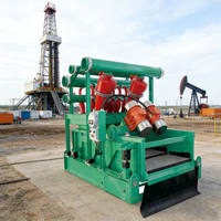 Système de contrôle des solides pour nettoyeur de boue de forage pétrolier DONGJIANG, haute efficacité, avec pompe à moteur et contrôle PLC