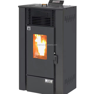 Hot Sale Wholesales Freestanding Wood Pellet <b>Stove</b> Eco-Friendly Durable Indoor Use Biomass Fuel 100KW Heating Power 500-1000 Sq - Product Image 1