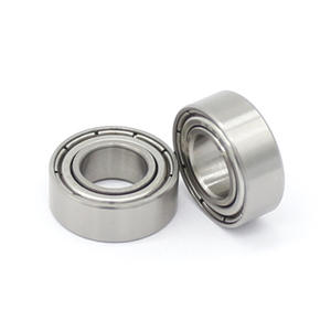 Fournisseur direct de roulements à billes à gorge profonde silencieux en acier inoxydable résistant à la corrosion S687ZZ, vente en gros - Product Image 1