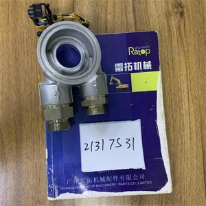 Adaptador 21317531 VOE21317531 07010069 Carcasa del Filtro de Aceite para Excavadoras EC210 EC290 - Product Image 2