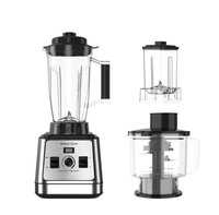 Mixeur de cuisine domestique haute puissance avec bouton rotatif, facile à nettoyer, pour poudres et aliments secs, personnalisable avec logo OEM/ODM, modèle National Super Chopper
