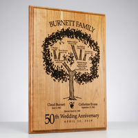 Plaque de récompense vierge en bois avec bord biseauté arrondi, plaques cadeaux pour trophées, parfaites pour l'artisanat, plaques en bois gravées, fabrication OEM