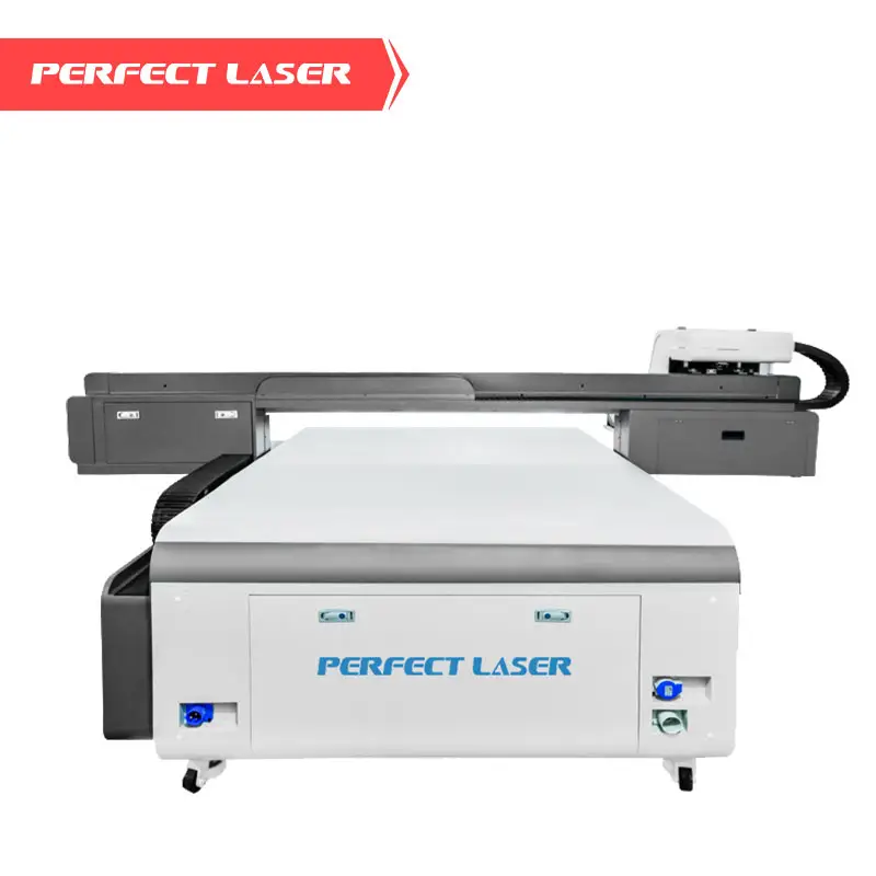 Perfecte Laser Goedkope Multi-Functionele Mobiele Telefoon Metalen Houten Plastic Meubelgordijn UV-Inkt Vet Flatbed Printer