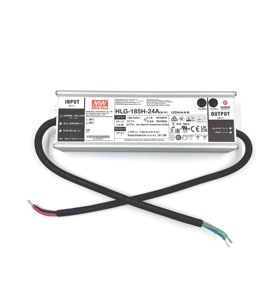 Fuente de Alimentación LED Regulable HLG Serie HLG-100H-12A, Impermeable IP67, 40W-600W, con Salida de 3A y Frecuencia para Iluminación MEANW - Product Image 4