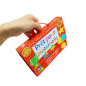 Trẻ em làm sạch Cuốn sách với Bút in bảng chữ cái và số học cách viết sách-mua sách hoạt động học tập xoắn ốc - Product Image 4