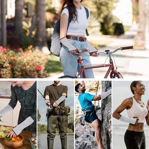 Mangas Resistentes a Cortes, Protectores de Brazos Suaves, Mangas de Seguridad <span class=keywords><strong>para</strong></span> Brazos, Protectores de Brazos <span class=keywords><strong>para</strong></span> Mordeduras, Jardinería, Cocina, Trabajo Agrícola - Product Image 6