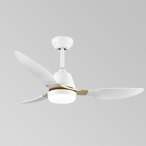 Sala de estar Dormitorio Control remoto 42 pulgadas 52 pulgadas 3 aspas ABS Ventilador de techo Luz - Product Image 3
