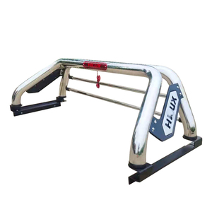 Arceaux de sécurité en acier inoxydable 201/304 pour Toyote Hilux Revo Vigo Np300 F150 Ranger Dmax Mitsubishi - Product Image 3