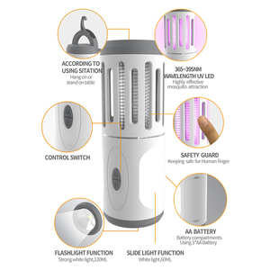 Lampe LED anti-moustique pour <span class=keywords><strong>jardin</strong></span> extérieur 2025 personnalisée, photocatalyseur antiparasitaire pour camping à semi-conducteurs - Product Image 4