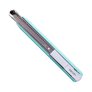 Cuchillo Multiusos Deli 2086 con Hoja de Acero Inoxidable en Colores Blanco, Azul y Verde, Fácil de Cortar, Duradero, para Uso en Oficina - Product Image 3