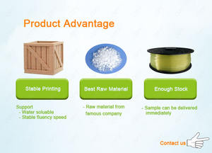 <span class=keywords><strong>Filament</strong></span> PVA OPY 1,75 mm 0,5 kg Soluble dans l'eau Matériel d'impression <span class=keywords><strong>3D</strong></span> Shenzhen 100% matière première <span class=keywords><strong>Filament</strong></span> PVA - Product Image 6