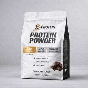 <span class=keywords><strong>Bolsa</strong></span> <span class=keywords><strong>de</strong></span> Embalaje <span class=keywords><strong>de</strong></span> Proteína <span class=keywords><strong>de</strong></span> Suero <span class=keywords><strong>de</strong></span> Leche <span class=keywords><strong>de</strong></span> 1 kg, 2 kg, 5 lb, con Fondo Plano, Cierre <span class=keywords><strong>de</strong></span> Cremallera, Personalizable con Logotipo, Resellable - Product Image 1