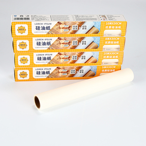 Formato personalizzato stampato usa e getta carta da forno rotolo Silicone cibo avvolgente pane singolo Offset stampa Sushi - Product Image 1