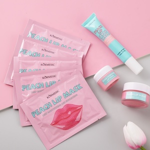 KORMESIC Ensemble de Soins des Lèvres Vegan Marque Privée : <span class=keywords><strong>Baume</strong></span>, <span class=keywords><strong>Gommage</strong></span> Moussant et Masque pour les Lèvres - Product Image 5
