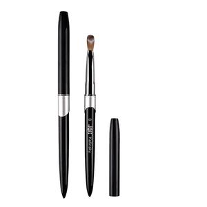 Pinceau à ongles en acrylique 100% pur Kolinsky Sable, manche métallique, pour nail art, avec embout ondulé, emballage OEM, vente en gros, prix de gros, HQ Mixed Proc Discount - Product Image 1