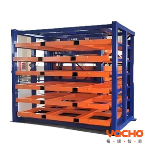 Sistema de estante de almacenamiento de chapa metálica para cajones que ahorra espacio con estanterías y estanterías para palés resistentes - Product Image 5