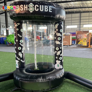 Juegos Inflables Comerciales de PVC, Juego <span class=keywords><strong>Inflable</strong></span> de Carnaval, Caja de Dinero, Juego Interactivo de Carnaval, Negocio de Alquiler de Fiestas en Venta - Product Image 1