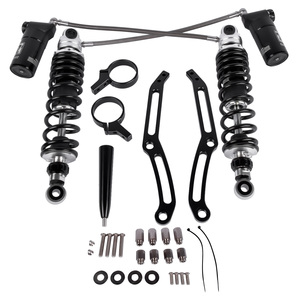 Amortisseurs de suspension arrière de réservoir à distance brillant pour <span class=keywords><strong>Electra</strong></span> Road Glide 14-on <span class=keywords><strong>CVO</strong></span> - Product Image 4