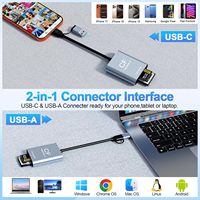 Lector de Tarjetas SD y CFexpress Tipo A - Lectura de 900 MB/s y Escritura de 800 MB/s, Lector de Tarjetas de Alta Velocidad USB-C 3.2 Gen 2 de 10 Gbps