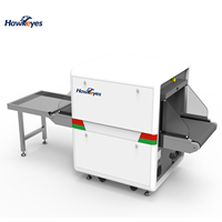 Scanner de sécurité à rayons X compact 5030 pour l'inspection des bagages, résolution spatiale de 1,0 mm, plaque d'acier de 12 à 40 mm