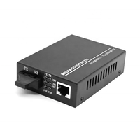 Meilleur prix 10/100Mbps monomode MM 1310nm 2KM optique 1 commutateur réseau de Port RJ45 100M double convertisseur de média fibre