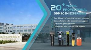 남성용 도매 충전식 3D 플로팅 헤드 전기 면도기 IPX7 방수 수염 면도기 독일 OEM ODM 공장 공급 업체 - Product Image 2