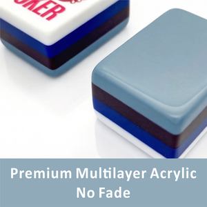 Stock in America-<b>Mahjong</b> American <b>Mahjong</b> Mini Travel <b>Set</b> Comes with Hand-Made Four-Layer Acrylic Foreign <b>Mahjong</b> Tiles in Stock - Product Image 2