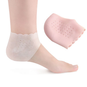 Solette Sportive Comfort in Materiale SEBS per Uomo/Donna, Cuscinetti per Tallone, Inserti per Fascite Plantare, Allevia la Secchezza e le Screpolature della <span class=keywords><strong>Pelle</strong></span> <span class=keywords><strong>dei</strong></span> <span class=keywords><strong>Talloni</strong></span> - Product Image 1