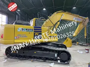 Excavatrice HAOTE 20t bon marché excavatrice PC220 utilisée 2023 moteur d'origine couleur d'origine dans la province du Shandong