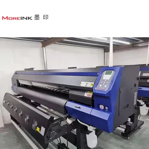 Moreink 3-head i3200 impressão cabeça Têxtil transferência térmica máquina Tricô grande formato digital inkjet 1.9m sublimação impressora