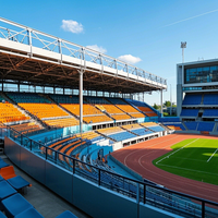 Cerchas de Acero Modernas y Personalizables de Alta Resistencia para Estadios, Arenas, Talleres, Salones y Espacios Exteriores - Estructuras de Techo Duraderas