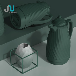 Nouvelle tendance matière plastique cafetière Thermos & flacon à vide avec doublure en verre recharge en verre Thermos cruche - Product Image 5