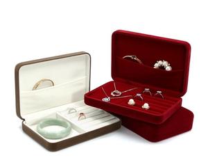 Small Volume And <b>Large</b> Capacity <b>Jewelry</b> <b>Box</b> <b>Jewelry</b> Boxes Can Be Wholesale Multi Colored Velvet <b>Jewelry</b> <b>Box</b> - Product Image 3