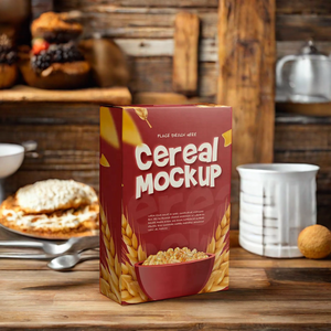 Caja de Papel Biodegradable con Impresión Personalizada para Harina de Arroz, Cereal para Desayuno, Empaque de Alimentos, Caja de <span class=keywords><strong>Producto</strong></span> para Venta al por Menor - Product Image 3