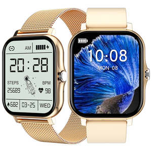 Men's/Women's Y13 New Smartwatch Full Touch Screen Fitness Sports <b>Watch</b> for Bluetooth Call Compass Digital Wristwatch Blue Gift - Product Image 2