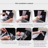 Protecteur d'écran pour MacBook Pro 2020 13 pouces A2338 A2289 Film plastique HD autocollant pour Mac Air Pro 11 12 13 16 "A2337 A2179