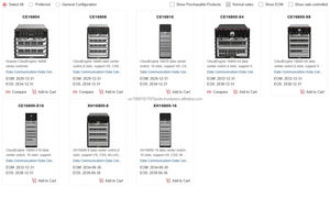 สวิตช์องค์กร HW CE6885-48YS8CQ 48*25GE SFP28 8*100GE QSFP28 (หมายเลขชิ้นส่วน 02355KTN 02355KTP) - Product Image 3