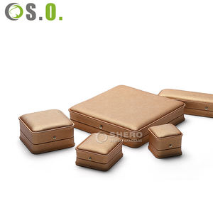 Wholesale Gold Luxury <b>Jewelry</b> Box Custom PU <b>Leather</b> <b>Jewelry</b> Packaging Bangle Earring Bracelet Necklace Ring Box <b>Jewelry</b> Box - Product Image 6