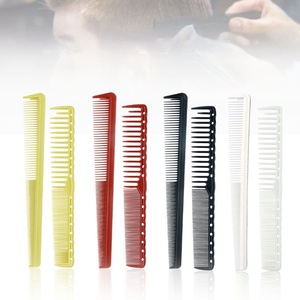 Peignes à cheveux professionnels en plastique PP, peignes de barbier résistants à la chaleur, ensemble de peignes de salon pour hommes et femmes - Product Image 4