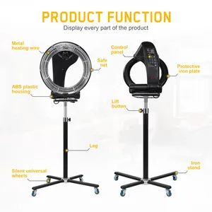Plancha Profesional Portátil de Alta Calidad con Control Inteligente de Temperatura, Moderna, Ecológica, para Uso Comercial en Peluquerías y Salones - Product Image 1