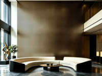 Panel de Pared de PVC con Relieve de Guijarros Gigantes, Revestimiento de Pared Autoadhesivo de Metal Líquido para Renovación de Interiores de Hoteles, Ascensores y Apartamentos